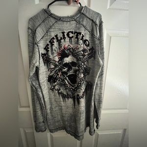 reversible Affliction sweater